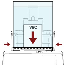 Colocación del portador de hojas
