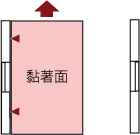 將清潔紙放在送紙槽左側