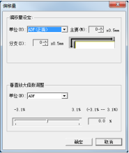垂直放大倍数调整