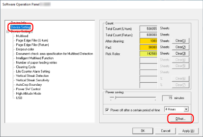 Device Setting