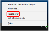 Parola Ayarı
