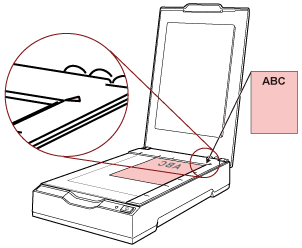 Alignement de l'angle supérieur gauche sur le point de référence