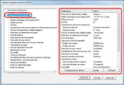 Configuración de Dispositivo 2