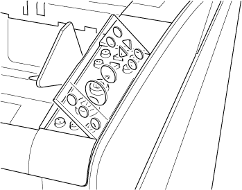 Bedienfeld-Einleger