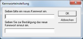 Ändern des Kennworts
