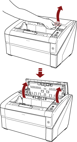 How to Open the Top Cover