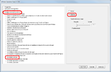 Control de overscan