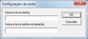 Alterando a senha