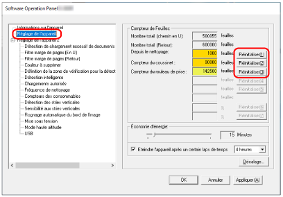 Effacer les compteurs de pages