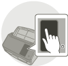 Uso dello scanner da solo (DirectScan)