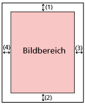 Filterbereich des Seitenrandes