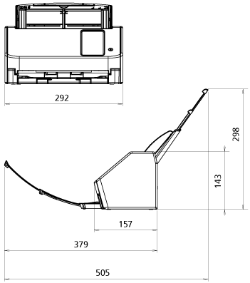 Dimensões externas