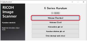 Kurulum Penceresi