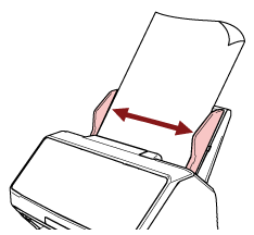 Spostamento delle guide laterali