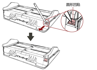 拉出侧导板调节器