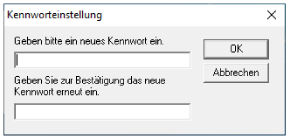 Ändern des Kennworts