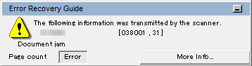 Error Recovery Guide