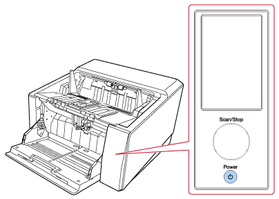 Pressing the [Power] Button