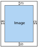 Zone du filtre marge de pages