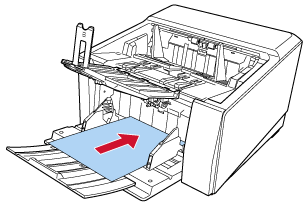 Chargement du papier nettoyant
