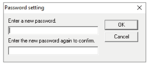 Changing the Password