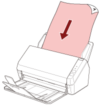 Einlegen eines Dokuments (ADF-Papierschacht (Einzug))