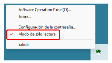 Modo de solo lectura
